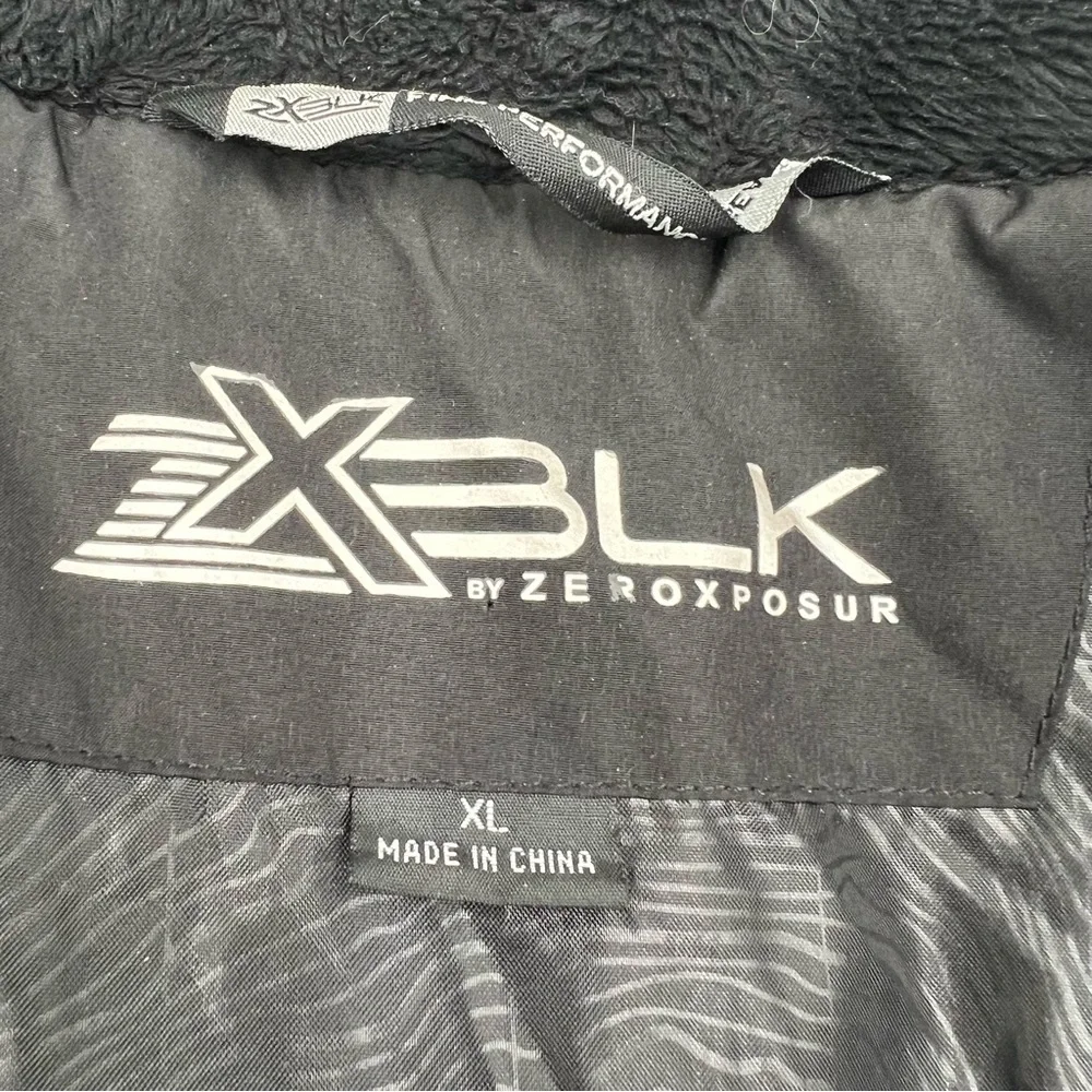 ZXBLK by Zeroxposur women’s puffer coat sz‎ XL black.